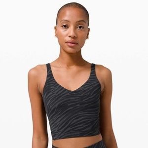 Lululemon align tank in le Tigre camo deep coal multi sz8